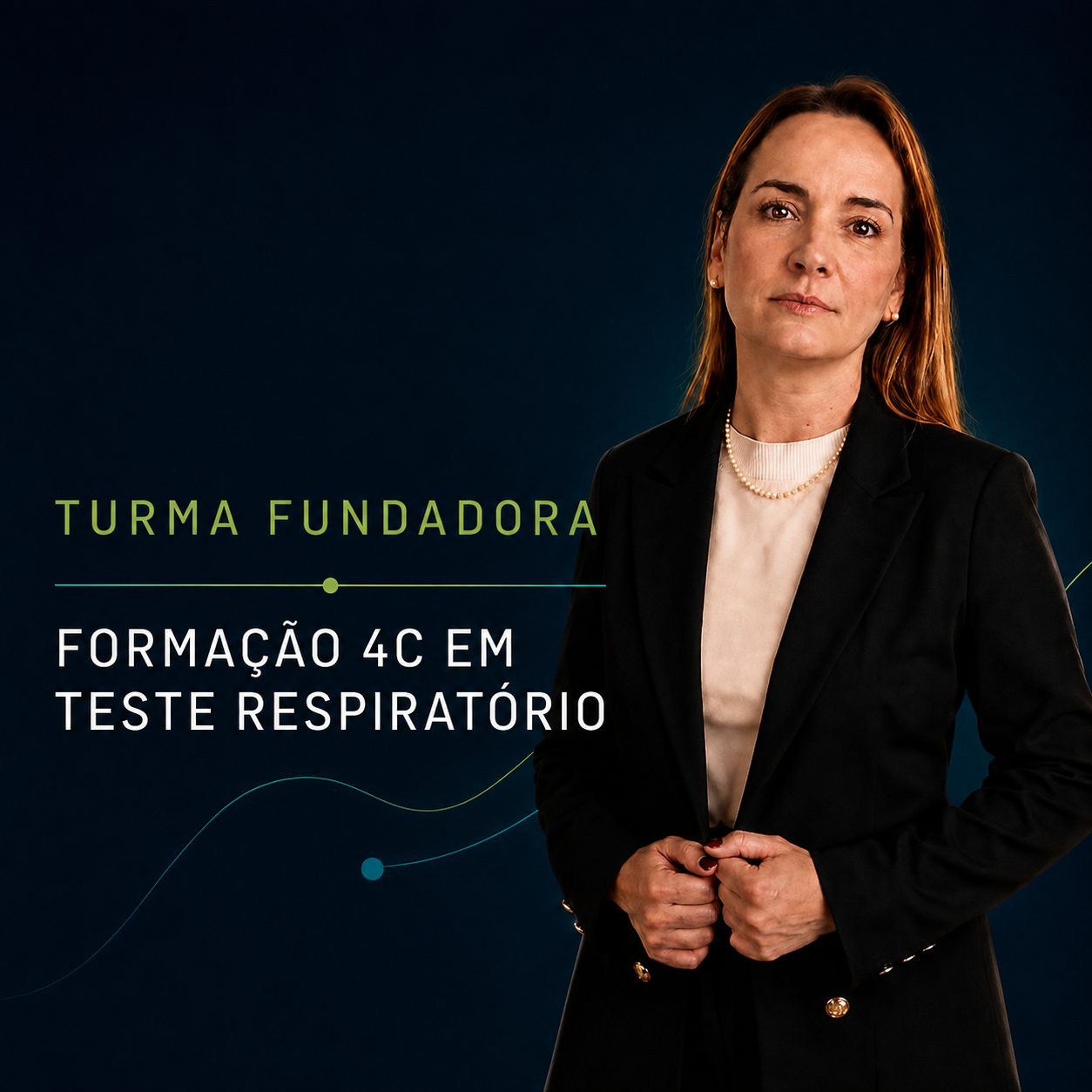 Dra. Luciana Vandesteen — Formação 4C em Teste Respiratório